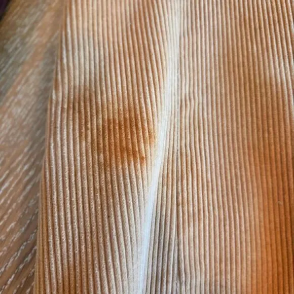 Vintage Clifford & Wills Corduroy Women's Camel Blazer Suede Collar Elbow Patch - Picture 6 of 9